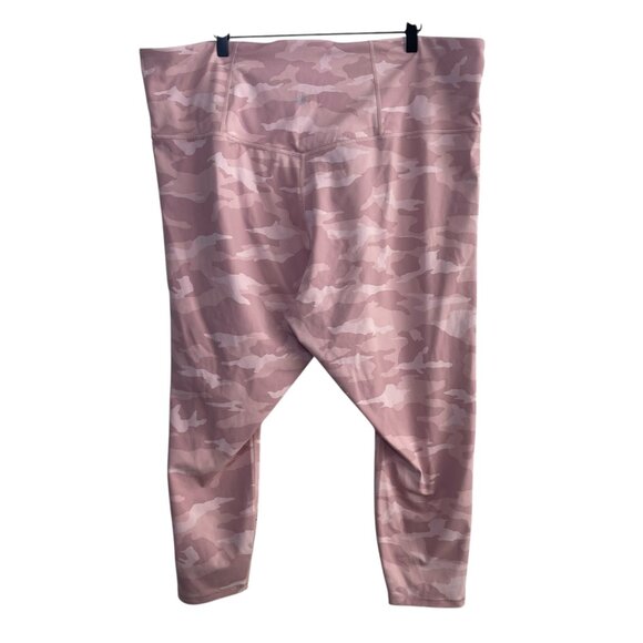 Athleta Elation 7/8 Tight | Size 3X | Orchid Pink Camo Size 3X - Picture 3 of 9